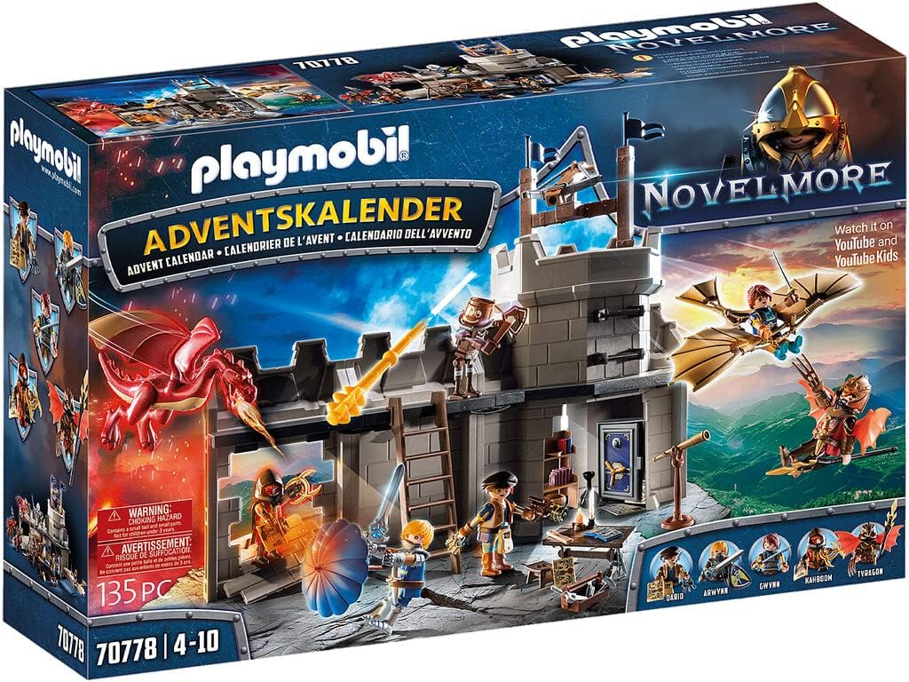 Playmobil 70778 – Advent Calendar: Novelmore – Dario’s Workshop