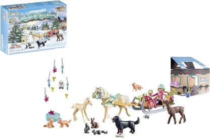 Playmobil 71345 – Advent Calendar: Christmas Sleigh Ride