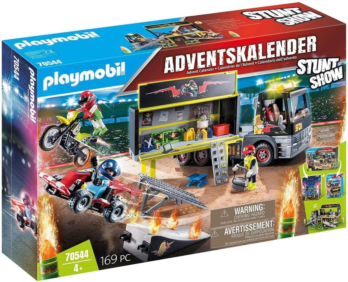 Playmobil 70544 – Jumbo Advent Calendar: Stunt Show