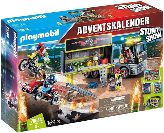 Playmobil 70544 – Jumbo Advent Calendar: Stunt Show