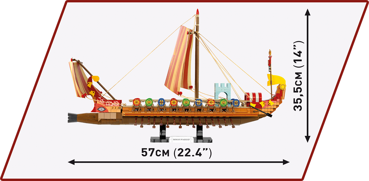 COBI Roman Warship Set 20071