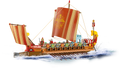 COBI Roman Warship Set 20071