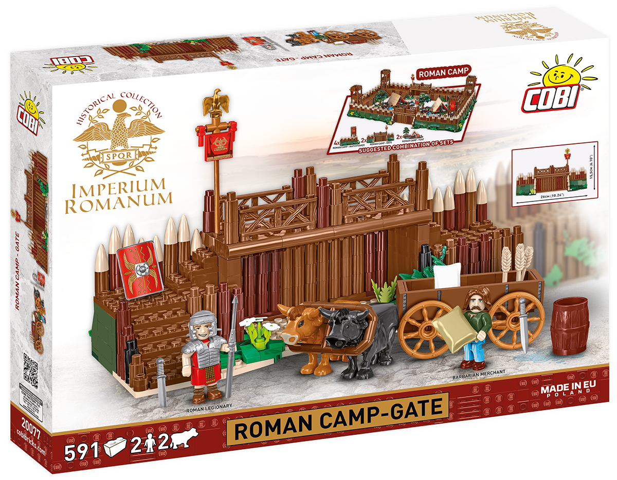 COBI Roman Camp-Gate Set 20077