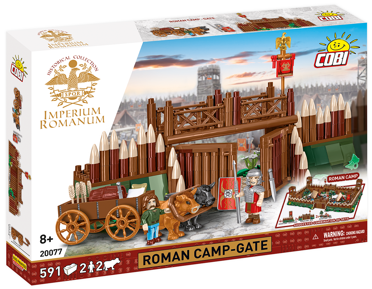 COBI Roman Camp-Gate Set 20077