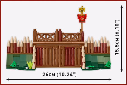 COBI Roman Camp-Gate Set 20077