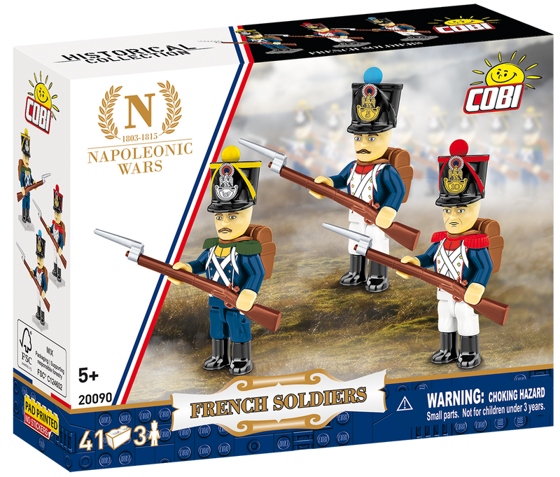 COBI French soldiers Set 20090