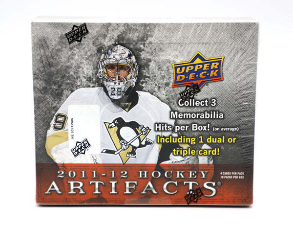 2011/12 Upper Deck Artifacts Hockey Hobby Box, 10 Packs, Factory Sealed