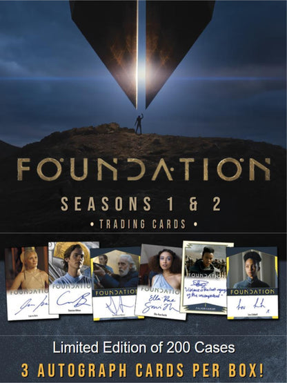 Rittenhouse Foundation Season 1 & 2 Trading Cards Hobby Box