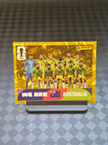 2026 Panini FIFA World Cup Sticker Australia Gold Crumple Exclusive