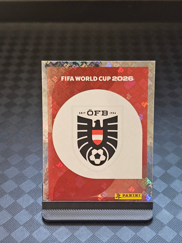 2026 Panini FIFA World Cup Sticker Austria Gold Crumple Exclusive