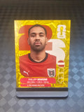 2026 Panini FIFA World Cup Sticker Austria Gold Crumple Exclusive