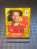 2026 Panini FIFA World Cup Sticker Belgium Gold Crumple Exclusive