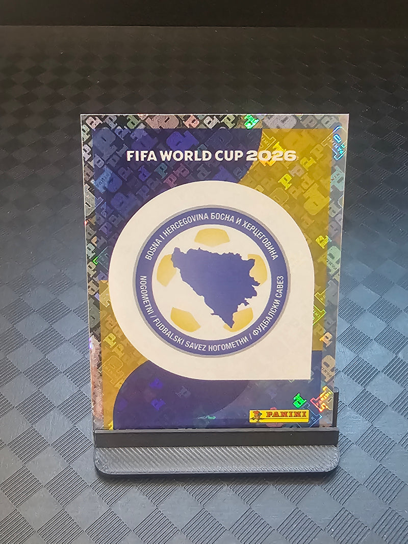 2026 Panini FIFA World Cup Sticker Bosnia and Herzegovina Gold Crumple Exclusive