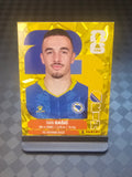 2026 Panini FIFA World Cup Sticker Bosnia and Herzegovina Gold Crumple Exclusive