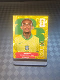 2026 Panini FIFA World Cup Sticker Brazil Gold Crumple Exclusive