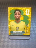 2026 Panini FIFA World Cup Sticker Brazil Gold Crumple Exclusive