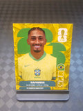 2026 Panini FIFA World Cup Sticker Brazil Gold Crumple Exclusive