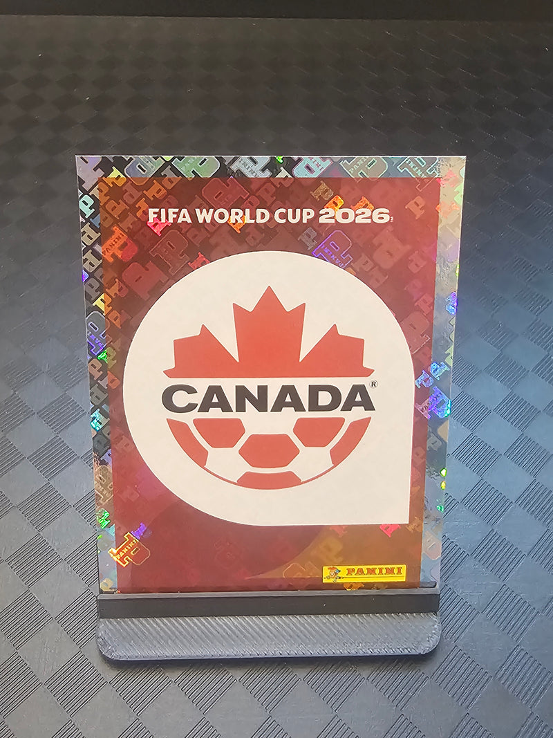 2026 Panini FIFA World Cup Sticker Canada Gold Crumple Exclusive