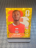 2026 Panini FIFA World Cup Sticker Canada Gold Crumple Exclusive