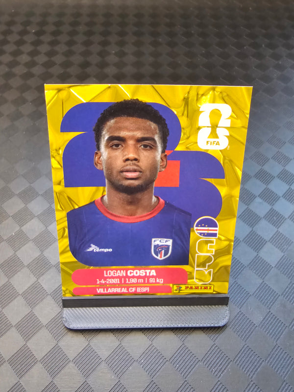 2026 Panini FIFA World Cup Sticker Cape Verde Gold Crumple Exclusive