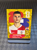 2026 Panini FIFA World Cup Sticker Croatia Gold Crumple Exclusive