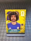 2026 Panini FIFA World Cup Sticker Curacao Gold Crumple Exclusive