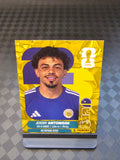 2026 Panini FIFA World Cup Sticker Curacao Gold Crumple Exclusive