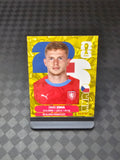2026 Panini FIFA World Cup Sticker Czech Republic Gold Crumple Exclusive