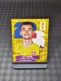 2026 Panini FIFA World Cup Sticker Czech Republic Gold Crumple Exclusive