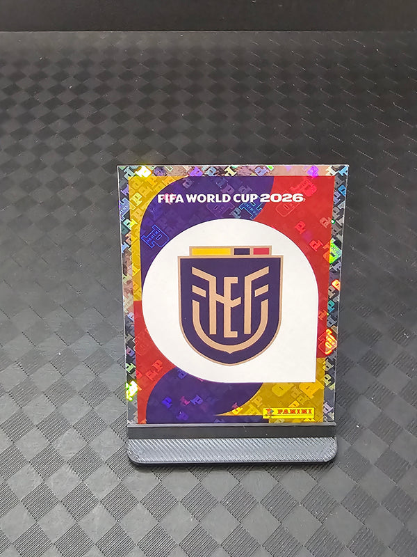 2026 Panini FIFA World Cup Sticker Ecuador Gold Crumple Exclusive