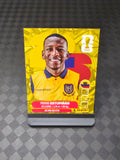 2026 Panini FIFA World Cup Sticker Ecuador Gold Crumple Exclusive