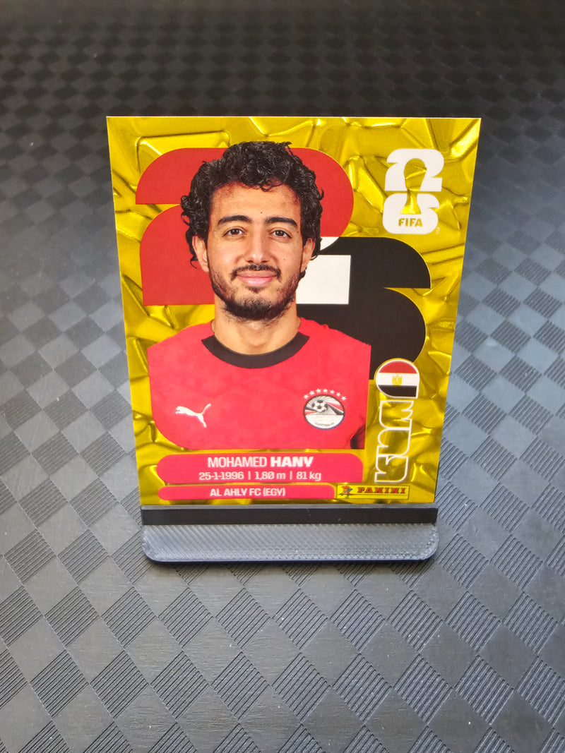 2026 Panini FIFA World Cup Sticker Egypt Gold Crumple Exclusive