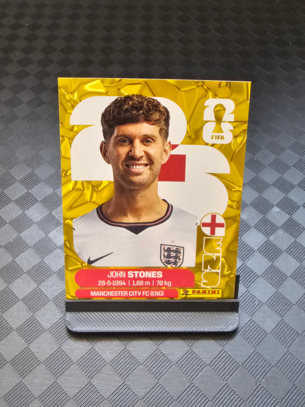 2026 Panini FIFA World Cup Sticker England Gold Crumple Exclusive
