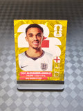2026 Panini FIFA World Cup Sticker England Gold Crumple Exclusive