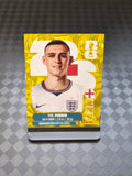 2026 Panini FIFA World Cup Sticker England Gold Crumple Exclusive
