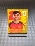 2026 Panini FIFA World Cup Sticker Spain Gold Crumple Exclusive