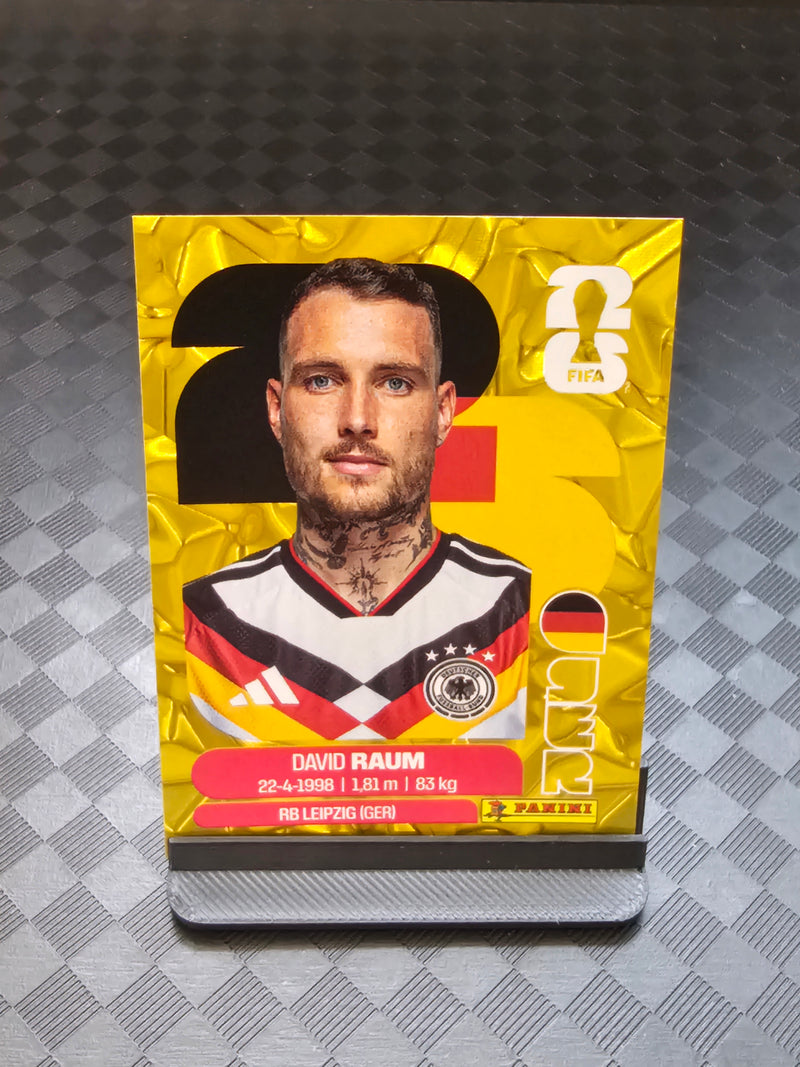 2026 Panini FIFA World Cup Sticker Germany Gold Crumple Exclusive