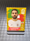 2026 Panini FIFA World Cup Sticker Iran Gold Crumple Exclusive