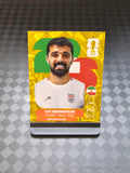 2026 Panini FIFA World Cup Sticker Iran Gold Crumple Exclusive
