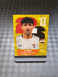 2026 Panini FIFA World Cup Sticker Iraq Gold Crumple Exclusive