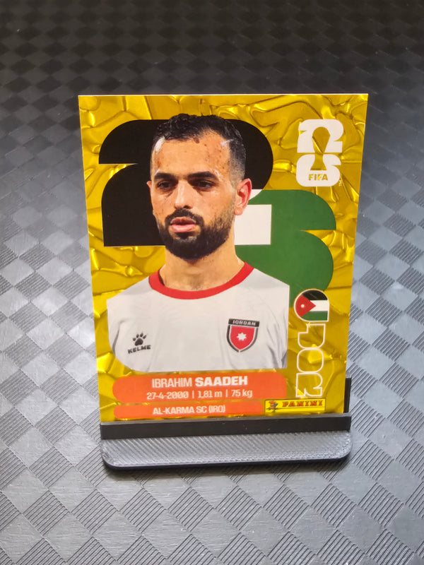 2026 Panini FIFA World Cup Sticker Jordan Gold Crumple Exclusive