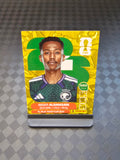 2026 Panini FIFA World Cup Sticker Saudi Arabia Gold Crumple Exclusive
