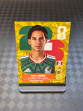 2026 Panini FIFA World Cup Sticker Mexico Gold Crumple Exclusive