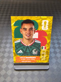 2026 Panini FIFA World Cup Sticker Mexico Gold Crumple Exclusive