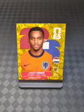 2026 Panini FIFA World Cup Sticker Netherlands Gold Crumple Exclusive