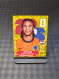 2026 Panini FIFA World Cup Sticker Netherlands Gold Crumple Exclusive
