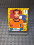 2026 Panini FIFA World Cup Sticker Netherlands Gold Crumple Exclusive