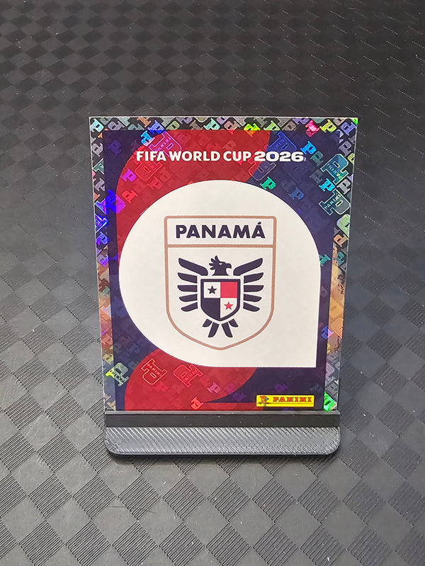 2026 Panini FIFA World Cup Sticker Panama Gold Crumple Exclusive
