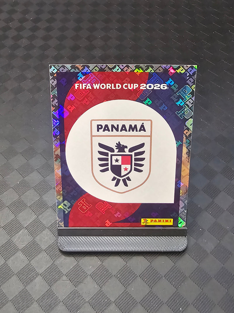 2026 Panini FIFA World Cup Sticker Panama Gold Crumple Exclusive