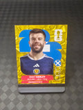 2026 Panini FIFA World Cup Sticker Scotland Gold Crumple Exclusive